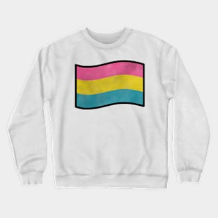 Foggy Pansexual Pride Flag Crewneck Sweatshirt